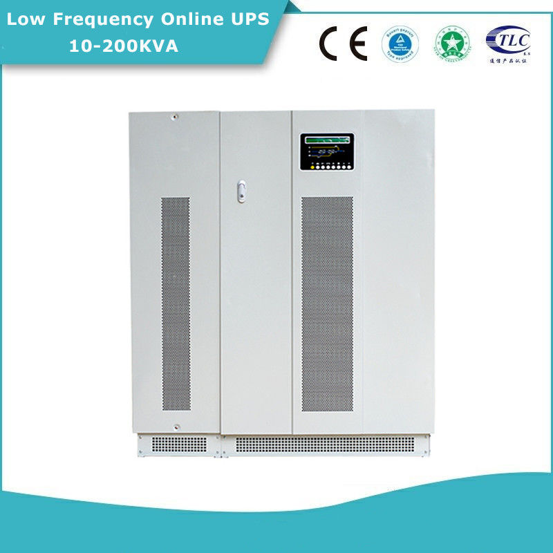 Tensão de entrada em linha de baixa frequência trifásica de 120KVA UPS 380 VAC para telecomunicações